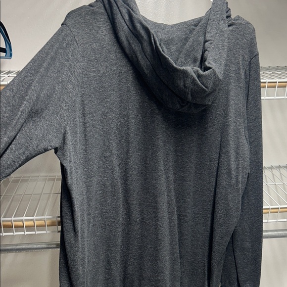 torrid Charcoal Gray Lace-Up Hoodie - Picture 5 of 5
